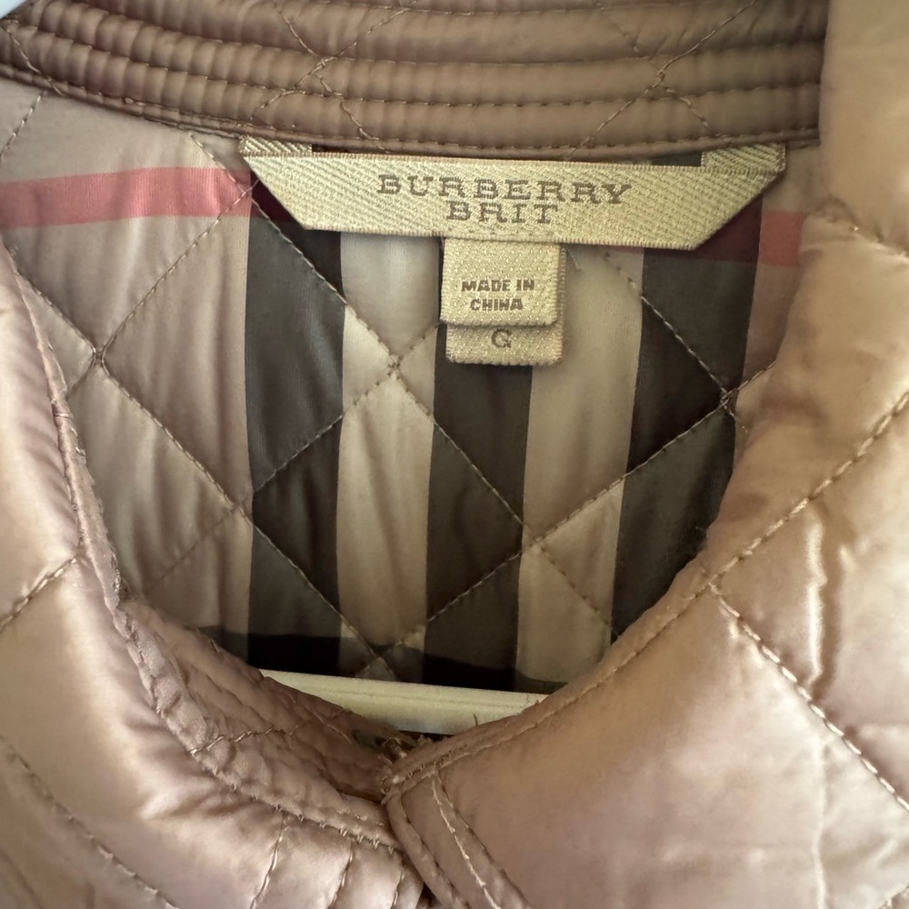Burberry Brown Quilted Utility Jacket - Picture 2 of 6